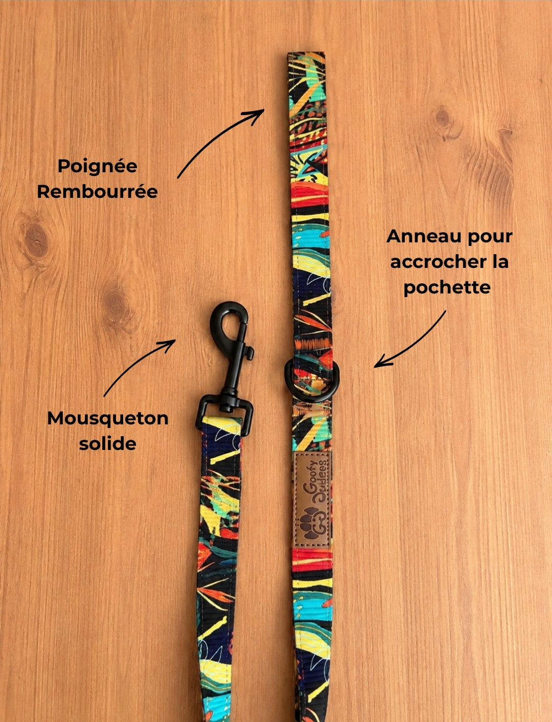 Laisse de ville pour Chien Tropical
